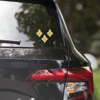 Fleur-de-lis Sticker - No Background / Ungrouped