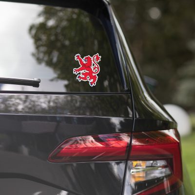 Rampant Lion Sticker - No Background