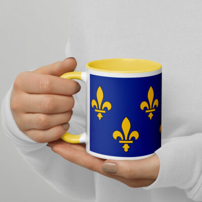 Fleur-de-lis Mug (Coloured)